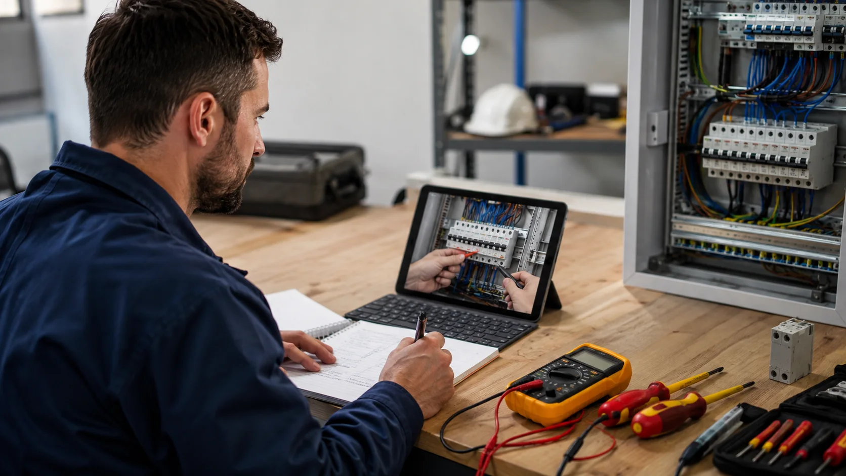 Online electrical training